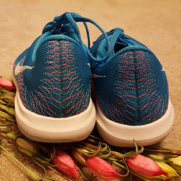 Women's Nike Flex teal athletic shoes size 8 - Picture 3 of 8